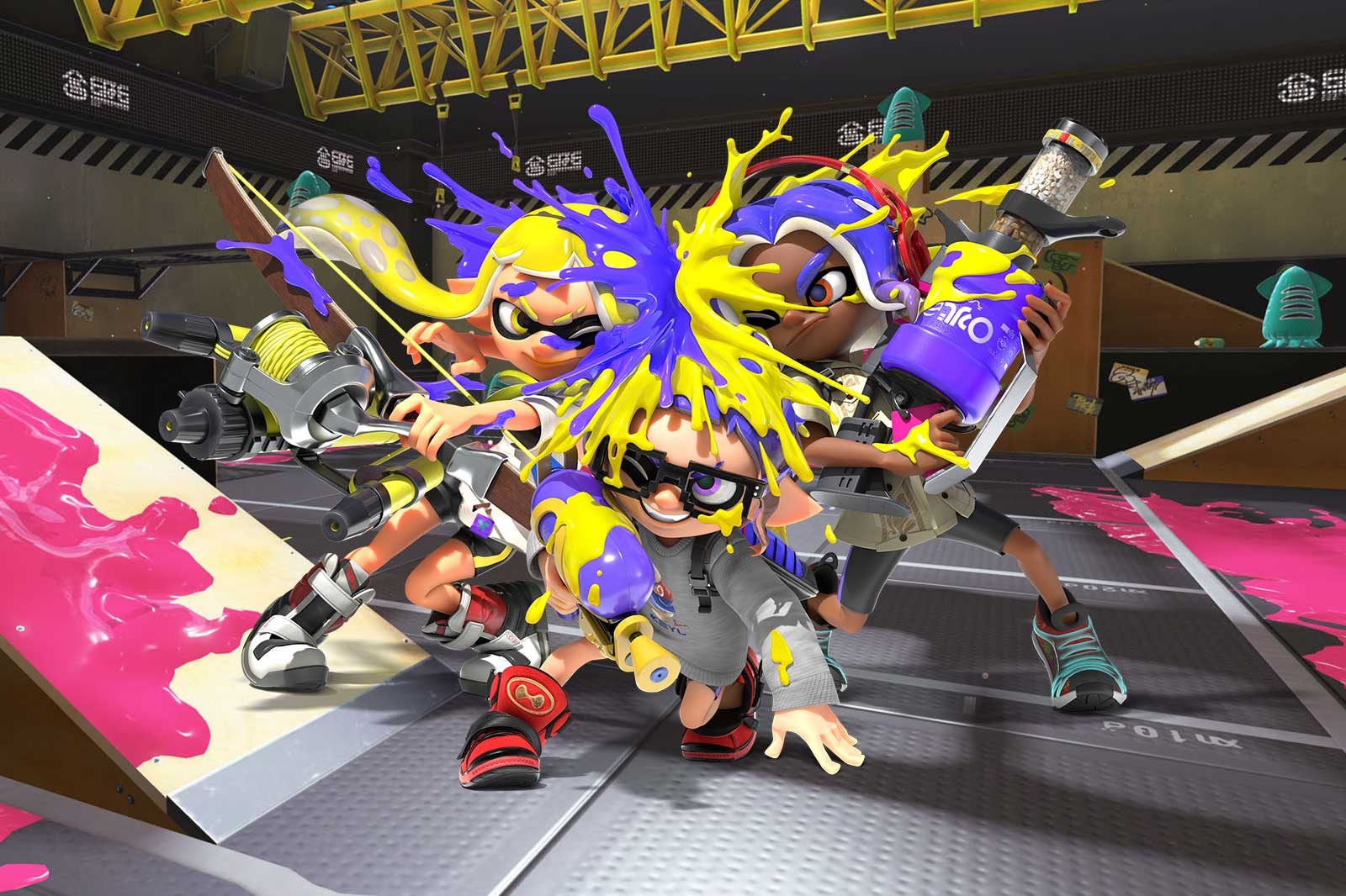 Splatoon 3 キービジュアル
